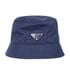 Prada Re Nylon Logo Bucket Hat, front view